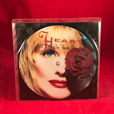 HEART Will You Be There? 1993 UK 7'' vinyl  Picture Disc single original 45 - Image 1 of 4