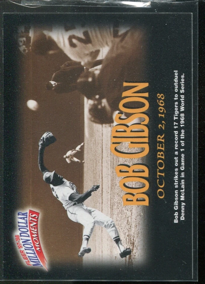 1997-98 Fleer Million Dollar Moments R. Baseball (Pick Card From List) C35 10-24 - Image 1 of 1