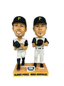 OLIVER PEREZ MIKE GONZALEZ PIRATAS DE PITTSBURGH DE COLECCIÓN 2006 BOBBLEHEAD SGA - Imagen 1 de 5