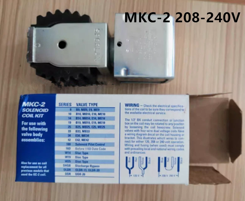 1шт новый SPORLAN соленоид катушка MKC-2 208-240V - Изображение 1 из 1