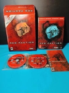Red Faction PC Big Box Including Strategy Guide NO CD KEY - Picture 1 of 3