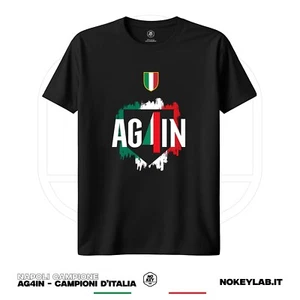 T-shirt Napoli campione d'italia Scudetto 2025 Again Campioni - Bild 1 von 9