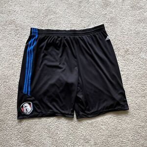 Adidas NBA D-League Springfield Armor Shorts Size 6XL + 4 Black Climacool