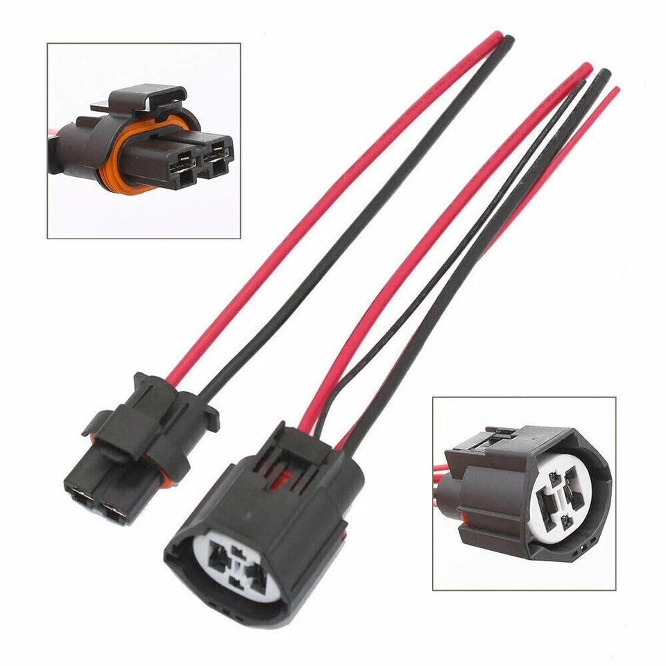 2Pc Cooling Fan Control Module PLUG Connector Replacement For 9U2Z14S411LA,WP935 Foto 1 de 1