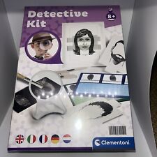 Complete Crime Scene Detective Kit Fun Game By Clementoni Brand New