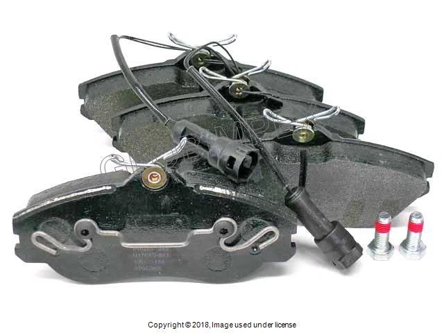 AUDI 200 V8 QUATTRO S4 S6 (1990-1995) Brake Pad Set FRONT HELLA BRAKE SYSTEMS - Image 1 of 1