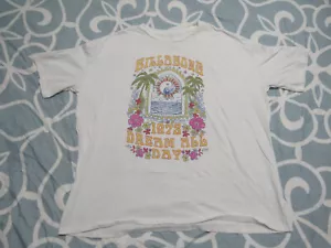 Billabong 1973 Dream All Day Tropical Tee Shirt XL - Picture 1 of 4