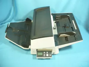 Fujitsu fi-7600 100PPM Color Duplex Pass Thru Production Scanner scan count 510k - Picture 1 of 12