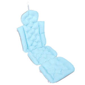  Bath Tub Pillow Headrest Pillows Neck Back Support Adult Mat