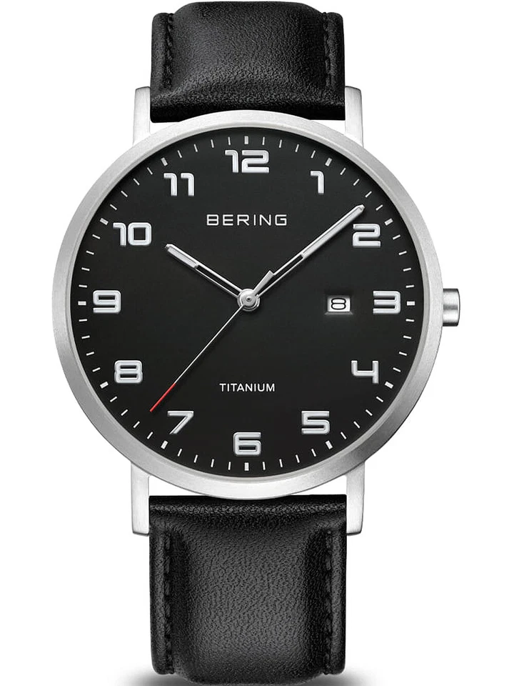 Bering 18640-402 Orologio Uomo Titanio 40mm 5ATM