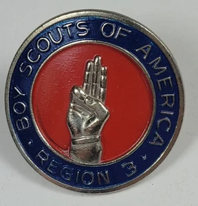 Boy Scouts Region 3 Neckerchief Slide - Picture 1 of 3