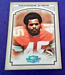 ARCHIE GRIFFIN GRIDIRON KINGS #7/25 BUCKEYES CGK 31 2006 THREADS blue variation