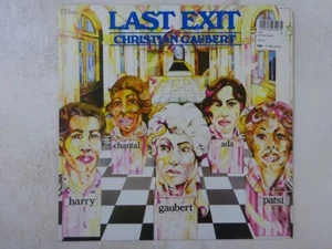 Christian Gaubert Last Exit Production Dessinee PDLP-003 Japan VINYL LP - Picture 1 of 3