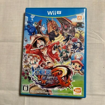 USED One Piece Unlimited World R Bandai Namco Nintendo Wii U Japan - Image 1 of 4