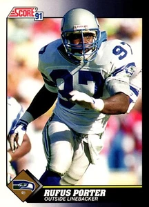1991 Score  Rufus Porter #561   Seattle Seahawks - Picture 1 of 2