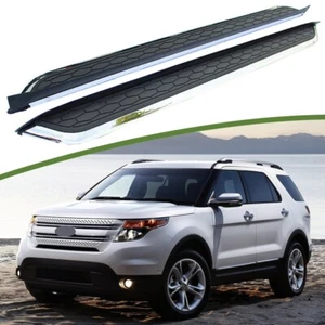 Barra Nerf de pedal lateral para estribo apta para Ford Explorer 2011-2018 2019 2 piezas - Imagen 1 de 13