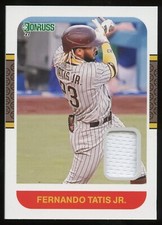2021 Donruss Retro 1987 Materials Fernando Tatis Jr. #87M-FTJ - Padres Jersey