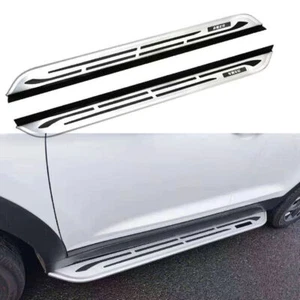 2Pcs Fit for Acura MDX 2014-2020 Fixed Side Step Running Board Nerf Bar Platform - Picture 1 of 8