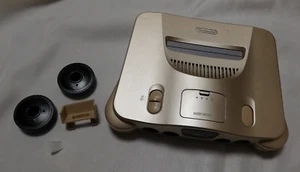 Offizielle Nintendo 64 Gold Konsole Gehäuse Schale Teil NUS-001 US-Verkäufer Original-Zubehör-Hersteller Import - Bild 1 von 11
