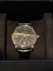 MAURICE LACROIX Pontos PT6017 Date Black Dial Automatic Men's Watch Used - Picture 1 of 8