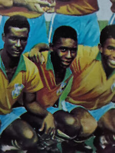 Pelé Brasil Copa Mundial 1958 Pele Brazil Football D.C. Thomson, "THE HORNET"