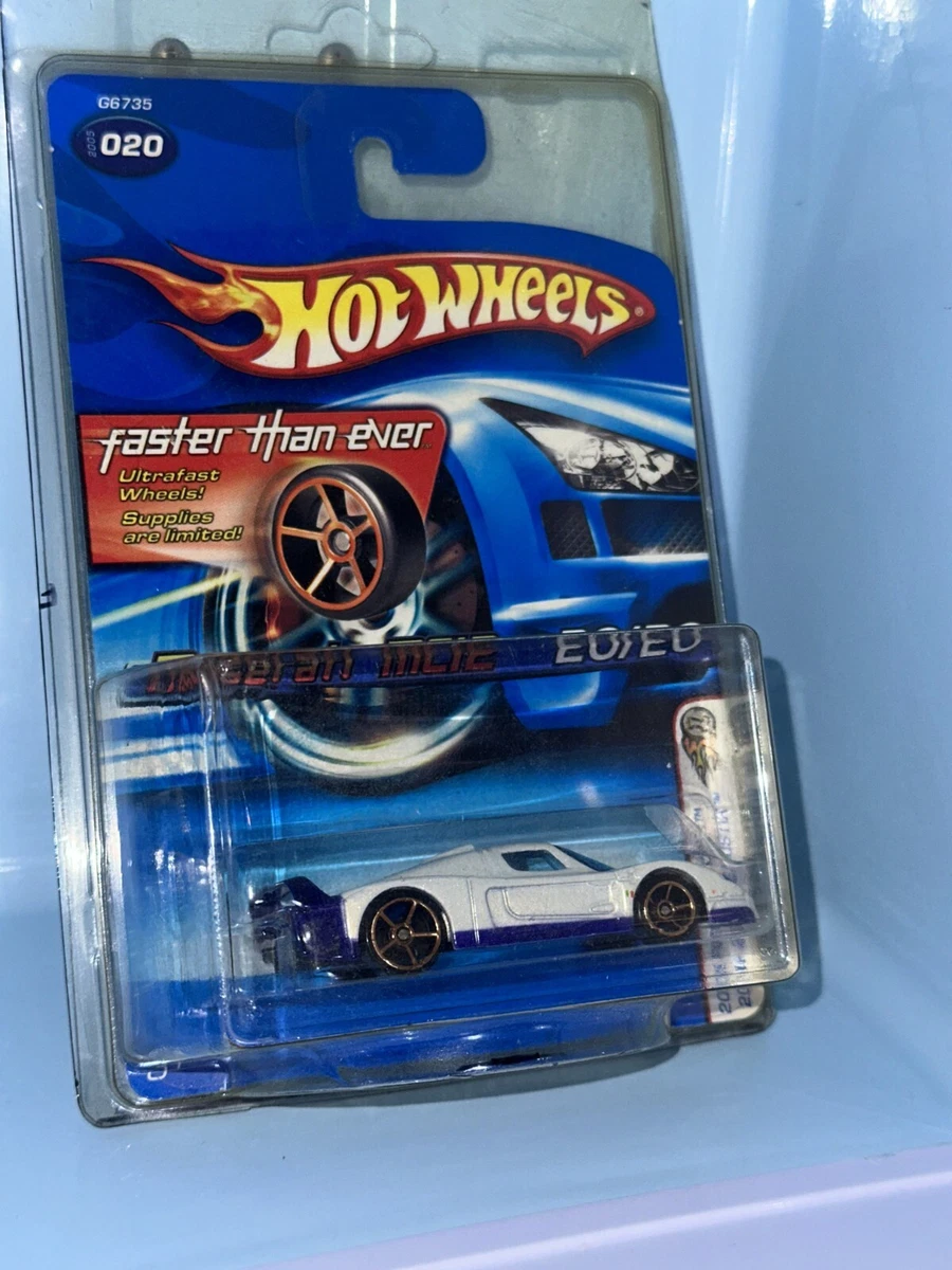 Hot Wheels 2005 First Editions Realistix Maserati MC12 White With Fte Wheels 02