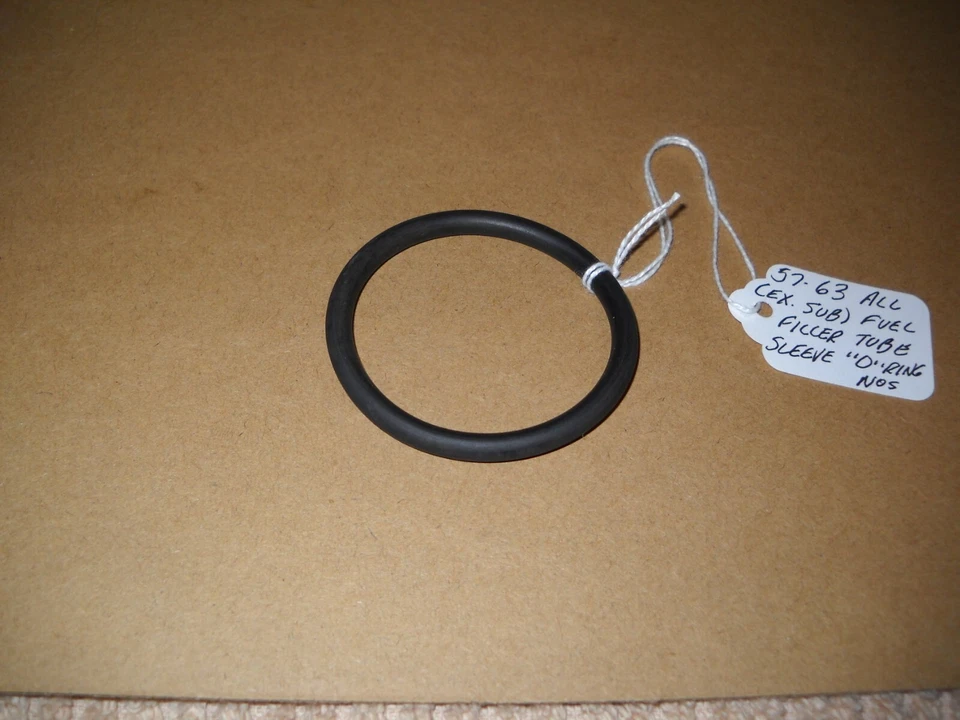 Nuevo de Lote Antiguo Mopar 1957-1963 Dodge Chrysler Plymouth DeSoto Tubo de Llenado de Combustible Anillo "O" Foto 1 de 1
