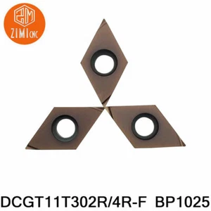 10pcs DCGT11T302 R-F BP1025 Carbide insert Fine finishing for stainless steel - Picture 1 of 7