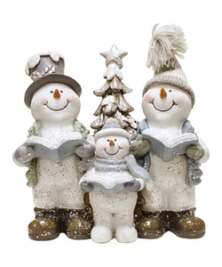 Figura de Navidad muñeco de nieve villancico alegre A Cheerful Giver - Imagen 1 de 1