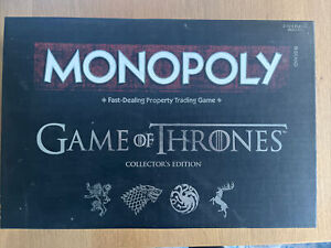 MONOPOLY GAME OF THRONES COLLECTORS EDITION