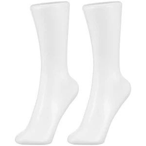 2 Pcs Mannequin Foot Display Adult Women Shoes Support Sock Model - Picture 1 of 11