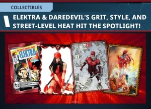 ELEKTRA & DAREDEVIL PEŁNY RZADKI + UNC 52 ZESTAW KART 2025 TOPPS MARVEL COLLECT DIGITAL - Zdjęcie 1 z 1