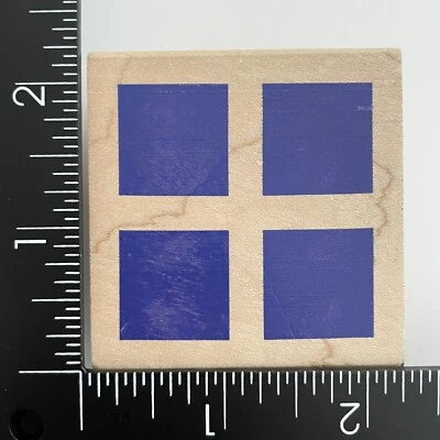 Sello de goma All Night Media 4 telón de fondo cuadrado cuadrícula fondo 662F Foto 1 de 3