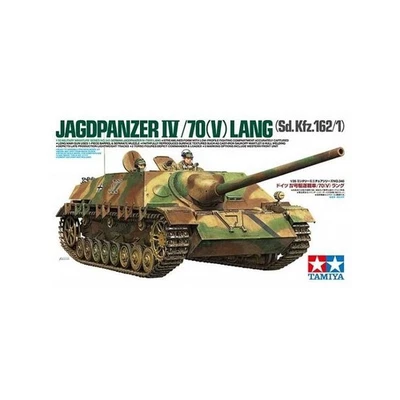 Jagdpanzer IV/70 (V) Lang TAMIYA 1/35,Riproduzione Precisa Del Soldato Panzer - Immagine 1 di 4