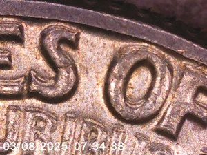 UNC CH++ 1964 D Washington STRIKE & DIE ERRORS quarto 25c 90% argento (W320) - Foto 1 di 18