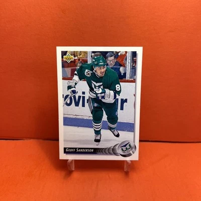 1992-93 Upper Deck Geoff Sanderson #293 EX🦄 - Image 1 of 2