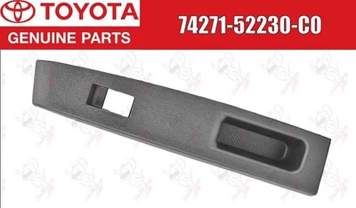 Panel superior reposabrazos trasero derecho Toyota 74271-52230-C0 OEM para Yaris Foto 1 de 4