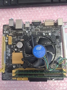 Placa madre Asus con placa posterior H81M-P-SI LGA1150 DDR3 MINI-ITX - Imagen 1 de 4