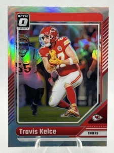 2024 Panini Donruss Optic - [Base] - Holo Prizm #98 - Travis Kelce - Bild 1 von 2