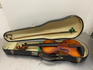 Violín Antonius Stradivarius Cremonensis 1713 Hecho en Alemania *No Funciona - Imagen 1 de 5