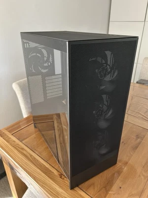 NZXT H7 Flow (2024) Gaming PC Case, fans, dust filters and CPU air cooler - Image 1 of 4