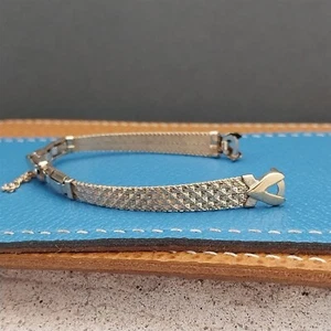 Duchess 10K Yellow Gold-Filled Ladies Mesh Unused 1960s Vintage Watch Band - Picture 1 of 8