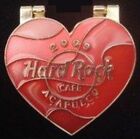 Hard Rock Cafe ACAPULCO 2009 Valentine's Day PIN Hinged HEART Rock My HRC #48499