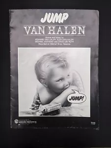 Vintage Original 1983 JUMP Van Halen Noten Eddie Alex David Lee Roth - Bild 1 von 5
