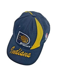 Indiana Pacers Cap Navy Blue Adjustable Strap One Size Fits All Snapback - Picture 1 of 4
