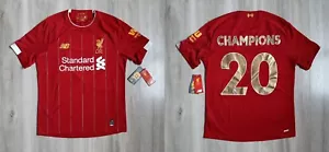 Liverpool Home football shirt 2019/2020 Jersey S New Balance Soccer England - Picture 1 of 8