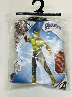 Marvels Avengers End Game 4 Piezas Increíble Disfraz Acolchado Hulk Juvenil Talla Grande Foto 1 de 4
