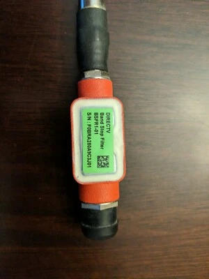 DirecTv Band Stop Filter DECA BSFR0-01 S/N FOBRA280A9C3J01 - Image 1 of 4