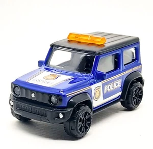 Majorette Suzuki Jimmy Police Marine Patrol - Dark Blue 1:53 3" no Package - Picture 1 of 6