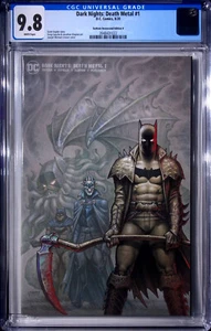 Dark Nights: Death Metal #1 Linsner Gotham Newsstand Edition B CGC 9.8 - Imagen 1 de 2